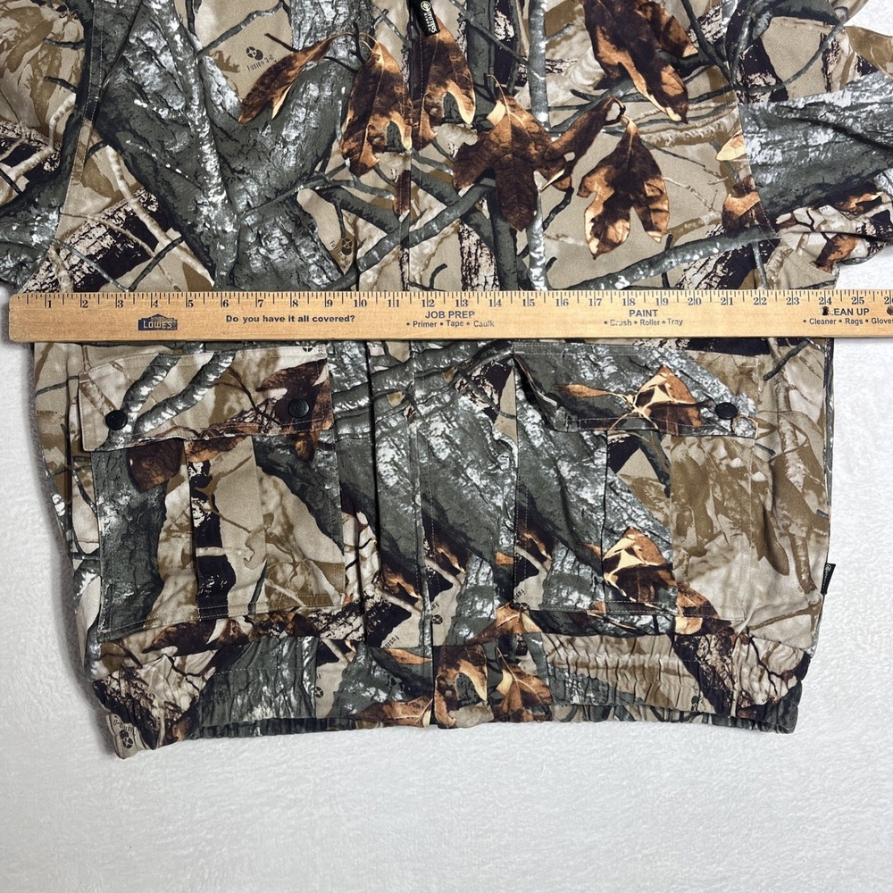 Outfitters Ridge Jacket Mens L 3D Fusion Oak Camo Lined Insulated Coat Hunting - Picture 5 of 7